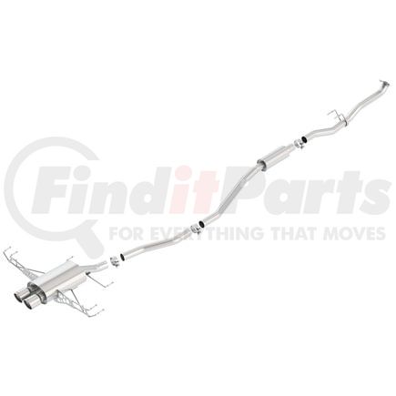 Borla 140739 Cat-Back Exhaust System - S-Type