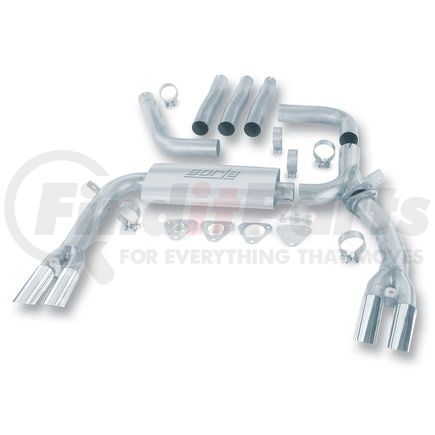 Borla 14888 Cat-Back Exhaust System - Adjustable SPL