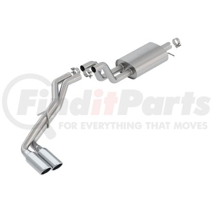 Borla 140789 Cat-Back Exhaust System - S-Type
