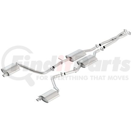 Borla 140649 Cat-Back Exhaust System - S-Type