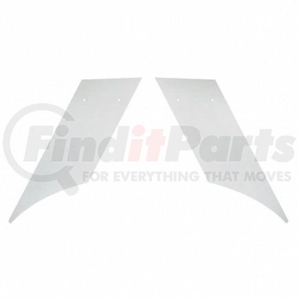 United Pacific 29028 Hood Emblem - Stainless, for 2007+ Peterbilt 389 Stripe Accent