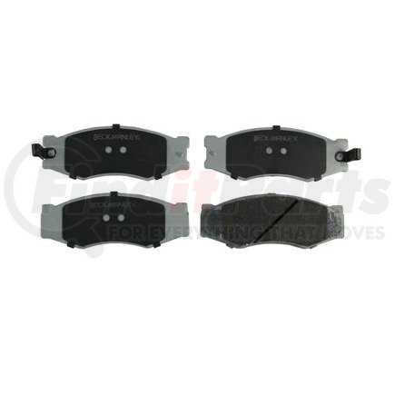 Beck Arnley 085-1246 PREMIUM ASM BRAKE PADS