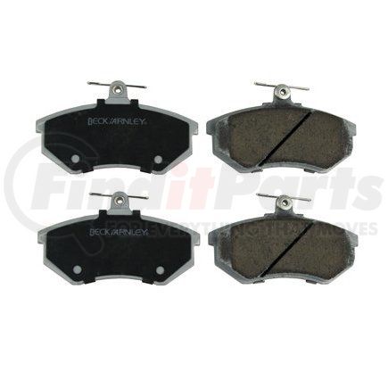 Beck Arnley 085-1251 Premium Asm Brake Pads