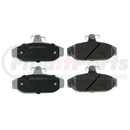 Beck Arnley 085-1259 Premium Asm Brake Pads