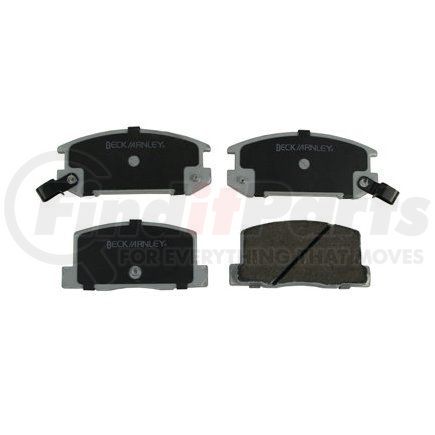 Beck Arnley 085-1286 PREMIUM ASM BRAKE PADS