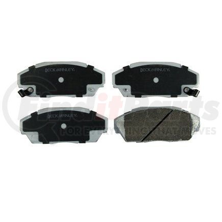 Beck Arnley 085-1322 Premium Asm Brake Pads