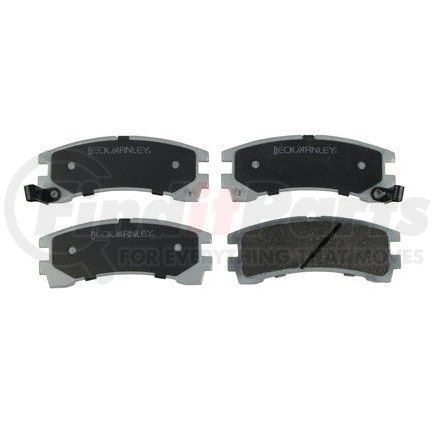 Beck Arnley 085-1372 PREMIUM ASM BRAKE PADS