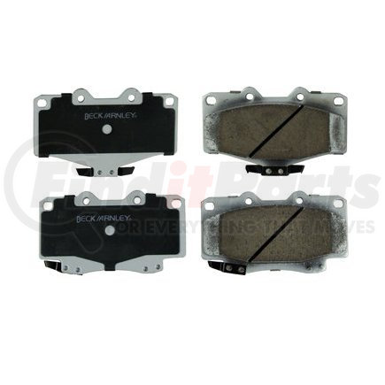Beck Arnley 085-1391 PREMIUM ASM BRAKE PADS