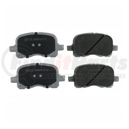 Beck Arnley 085-1553 PREMIUM ASM BRAKE PADS