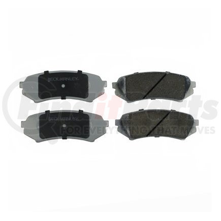 Beck Arnley 085-1571 PREMIUM ASM BRAKE PADS