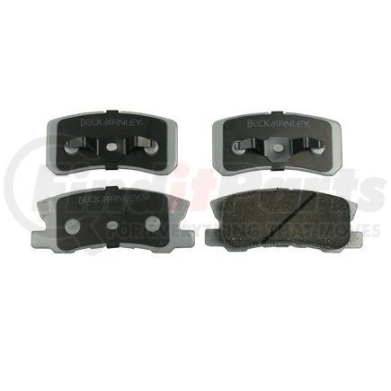 Beck Arnley 085-1680 PREMIUM ASM BRAKE PADS