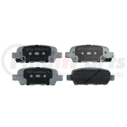 Beck Arnley 085-1687 PREMIUM ASM BRAKE PADS