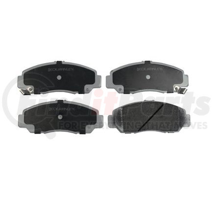 Beck Arnley 085-1766 PREMIUM ASM BRAKE PADS