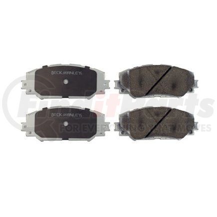 Beck Arnley 085-1786 PREMIUM ASM BRAKE PADS