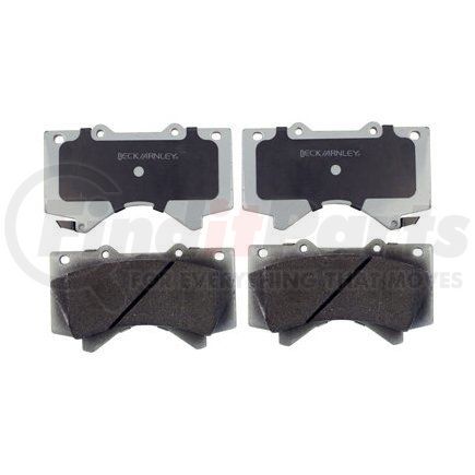 Beck Arnley 085-1791 PREMIUM ASM BRAKE PADS