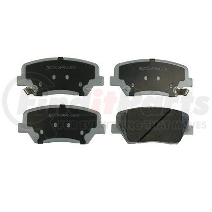Beck Arnley 085-1931 PREMIUM ASM BRAKE PADS