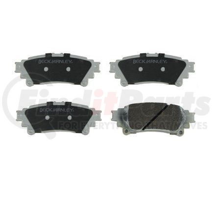 Beck Arnley 085-1949 PREMIUM ASM BRAKE PADS