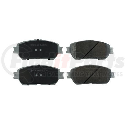 Beck Arnley 085-1952 PREMIUM ASM BRAKE PADS