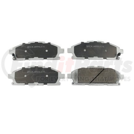 Beck Arnley 085-1967 PREMIUM ASM BRAKE PADS