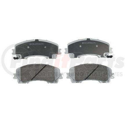 Beck Arnley 085-1987 PREMIUM ASM BRAKE PADS