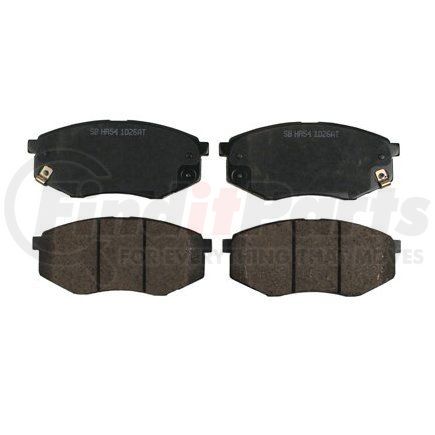 Beck Arnley 089-1957 PREMIUM BRAND BRAKE PADS