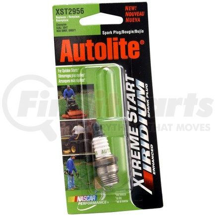 Autolite XST2956DP Xtreme Start Iridium Lawn & Garden Spark Plug - Display Pack