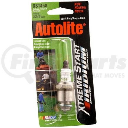 Autolite XST458DP Xtreme Start Iridium Lawn & Garden Spark Plug - Display Pack