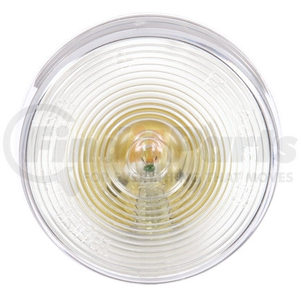 Truck-Lite 10202C3 10 Series Utility Light - Incandescent, 1 Bulb, Round Clear Lens, 12V, Grommet Mount