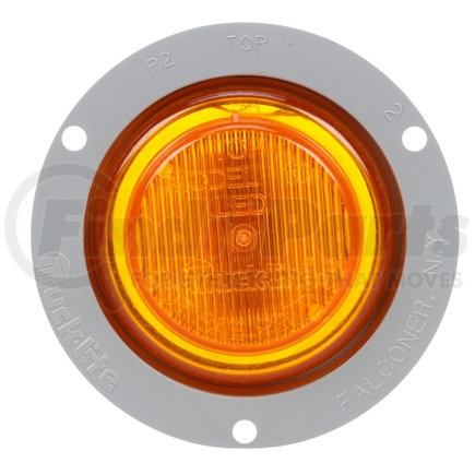 Truck-Lite 10251Y3 10 Series Marker Clearance Light - LED, Fit 'N Forget M/C Lamp Connection, 12v