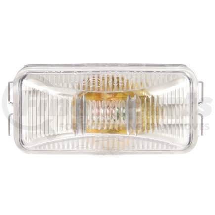 Truck-Lite 15200C3 15 Series Utility Light - Incandescent, 1 Bulb, Rectangular Clear Lens, 12V, Bracket Mount