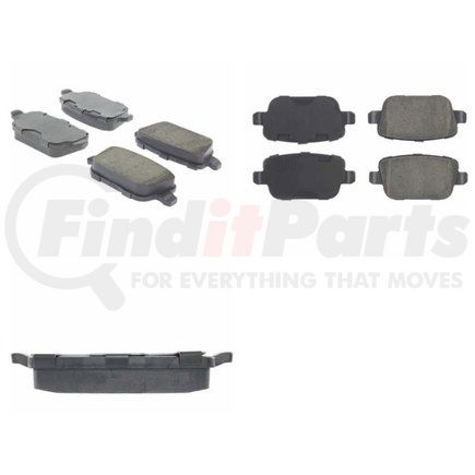Centric 301.13140 Centric Premium Ceramic Brake Pads with Shims and Hardware
