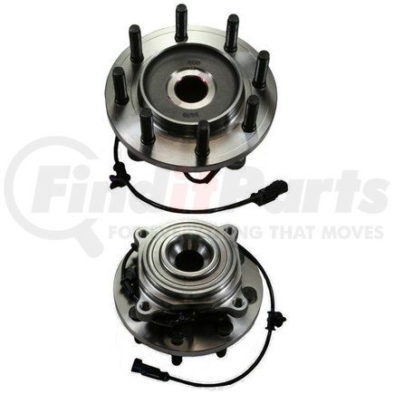 Centric 402.67019 Centric Premium Hub and Bearing Assembly; With Integral ABS