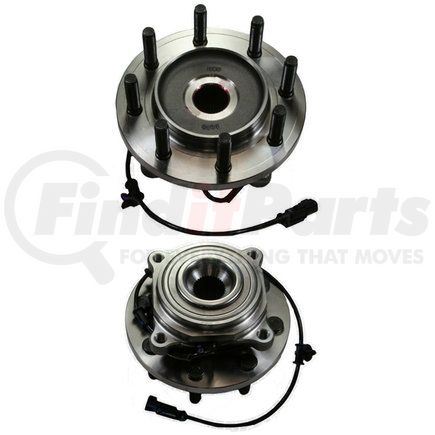 CENTRIC 402.67019 Premium Hub and Bearing Assembly, With Integral ABS