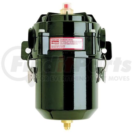 Racor Filters CCV8000-08L Crankcase Ventilation System - Closed, High Efficiency, 50 CFM, Steel Housing