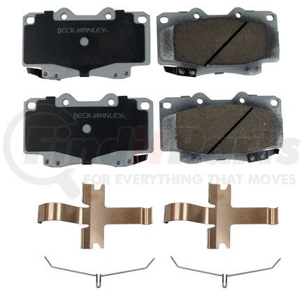 Beck Arnley 085-6641 PREMIUM ASM PADS W / HARDWARE