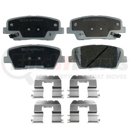 Beck Arnley 085-6932 PREMIUM ASM PADS W / HARDWARE