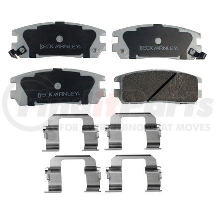 Beck Arnley 085-6473 PREMIUM ASM PADS W / HARDWARE