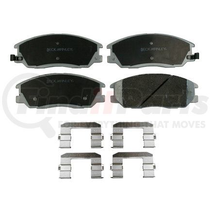 Beck Arnley 085-6724 PREMIUM ASM PADS W / HARDWARE