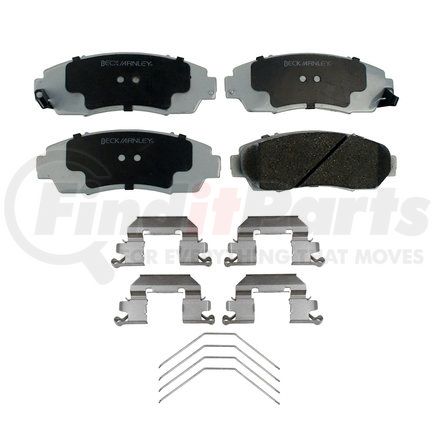 Beck Arnley 085-6948 PREMIUM ASM PADS W / HARDWARE