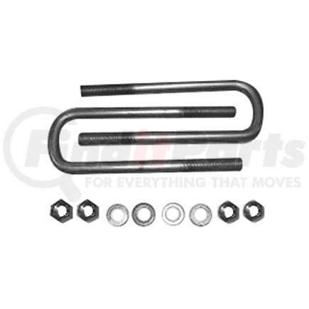 BWP-NSI UKSR313312G8 Ubolt Kit, SR ¾"x13"x3 ½"W Gr8