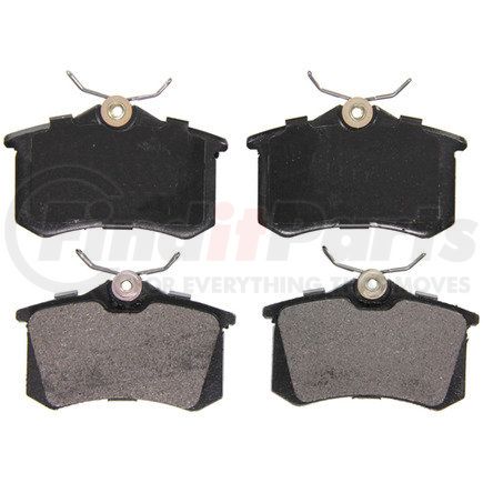 Wagner ZX340 QuickStop Semi-Metallic Disc Brake Pad Set