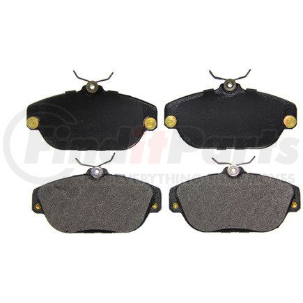 Wagner ZX634 QuickStop Semi-Metallic Disc Brake Pad Set