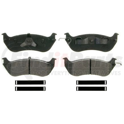 Wagner ZX674 QuickStop Semi-Metallic Disc Brake Pad Set