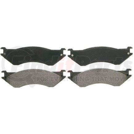 Wagner ZX758 QuickStop Semi-Metallic Disc Brake Pad Set