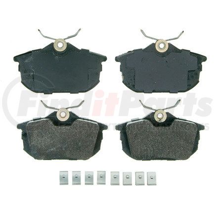 Wagner ZX838 QuickStop Semi-Metallic Disc Brake Pad Set