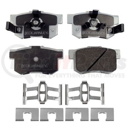Beck Arnley 085-6733 PREMIUM ASM PADS W / HARDWARE