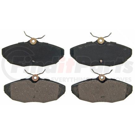 Wagner ZD806 QuickStop Ceramic Disc Brake Pad Set