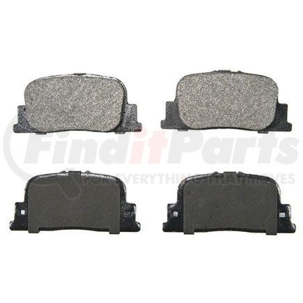 Wagner ZX835 QuickStop Semi-Metallic Disc Brake Pad Set