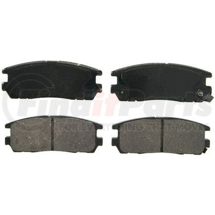 Wagner ZD580A QuickStop Ceramic Disc Brake Pad Set