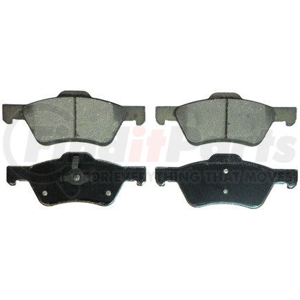Wagner ZD1047C QuickStop Ceramic Disc Brake Pad Set